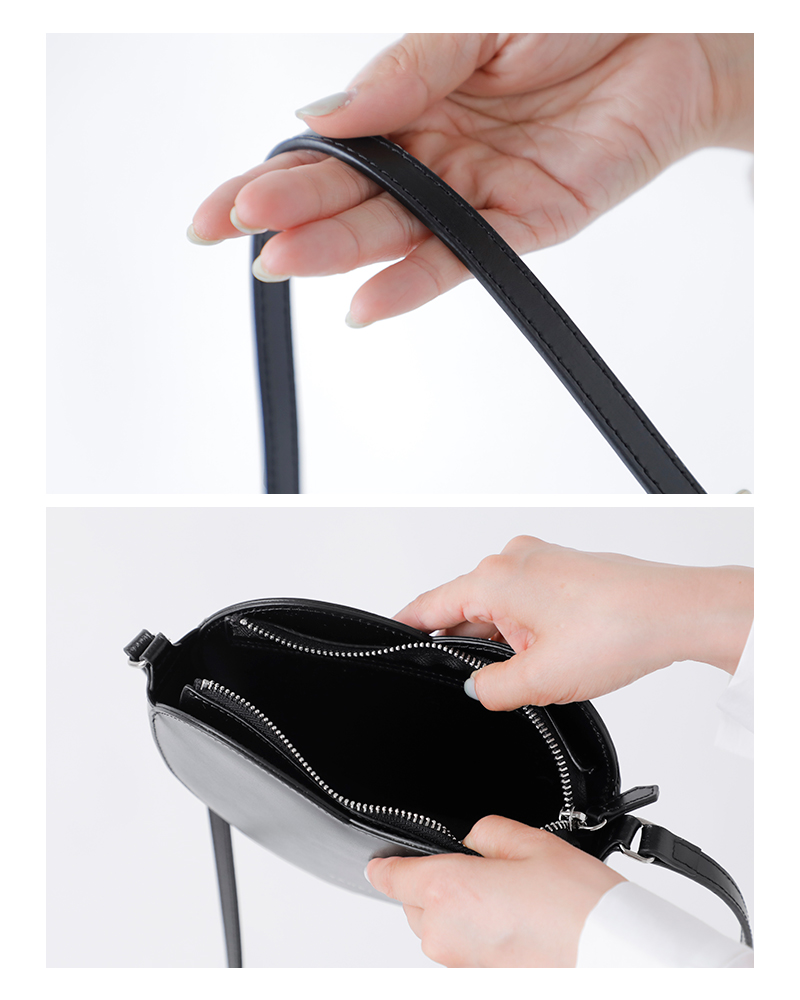 YAHKI(ヤーキ)Wフェイスレザーハートショルダーバッグyh-732