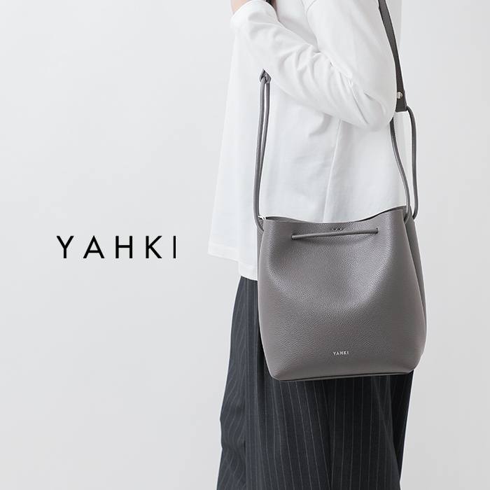 YAHKI(ヤーキ)シュリンクソフトWフェイスレザートートバッグyh-749