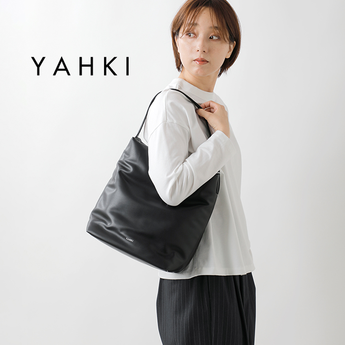 YAHKI(ヤーキ)シンセティックレザートートバッグyh-758