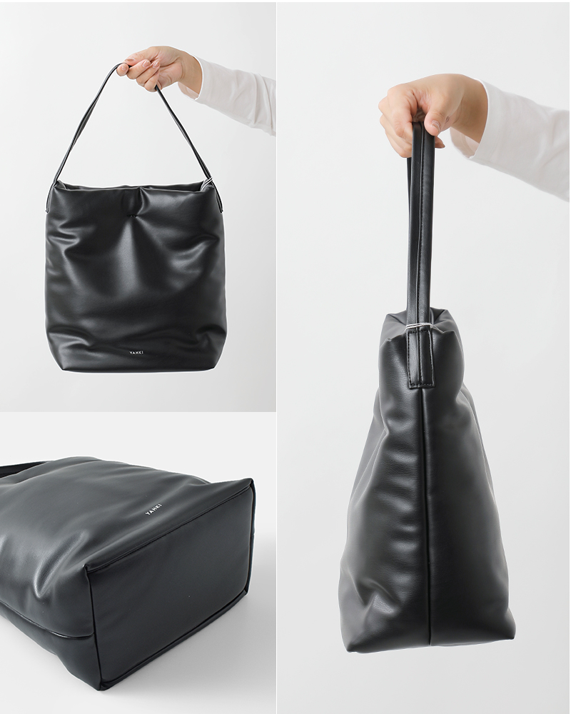 YAHKI(ヤーキ)シンセティックレザートートバッグyh-758