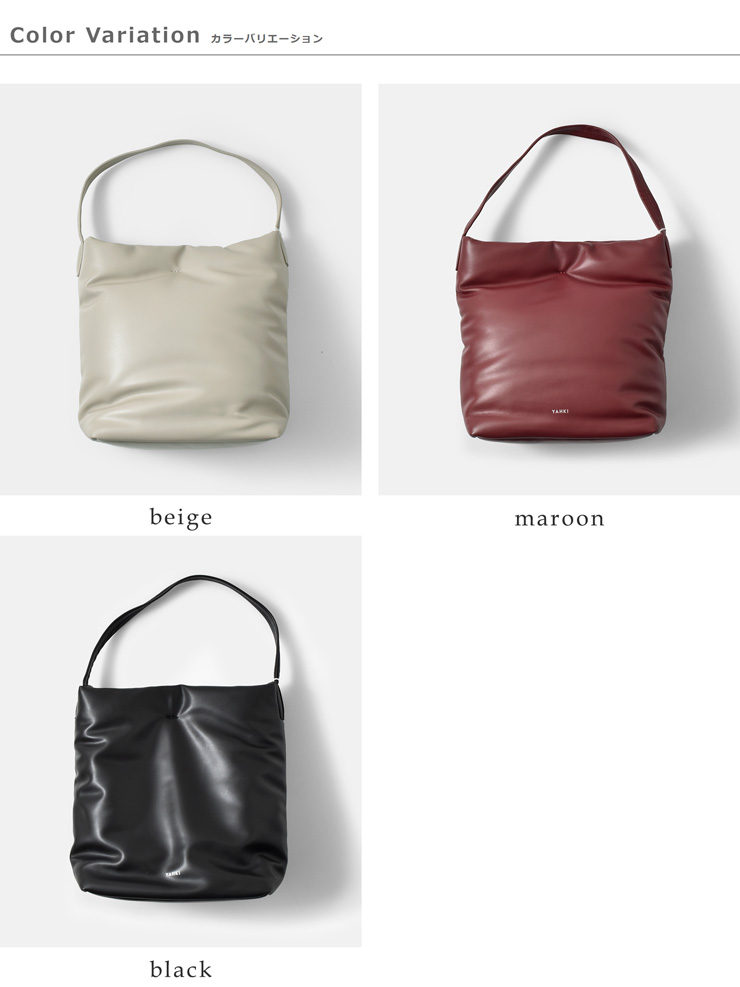 YAHKI(ヤーキ)シンセティックレザートートバッグyh-758