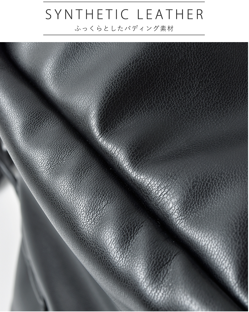 YAHKI(ヤーキ)シンセティックレザースクエアボストンバッグyh-759