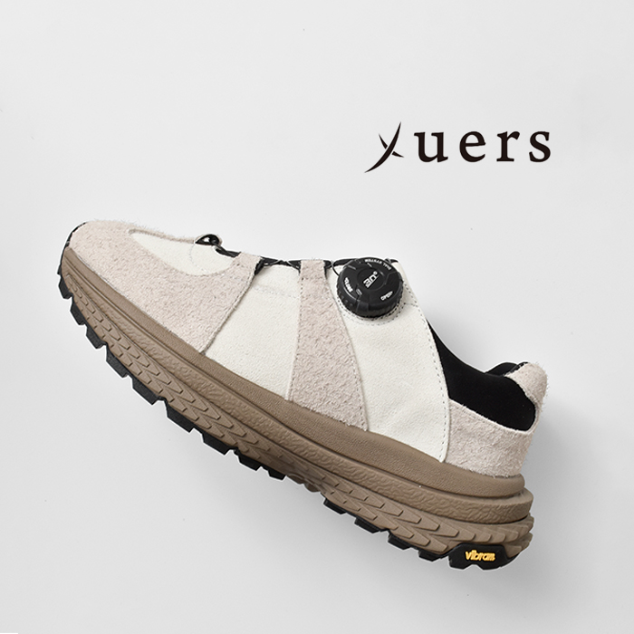 yuers(ユアーズ)カウレザーフリーロックビブラムソールモックシューズ“LOOMER”yu25c006