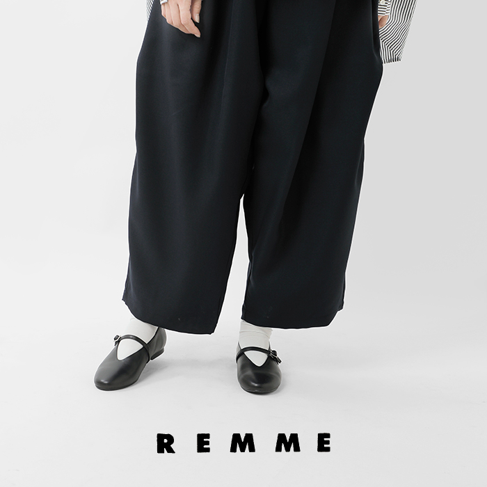 REMME(レメ)シープレザーメリージェーンシューズzh-25w013-1-so