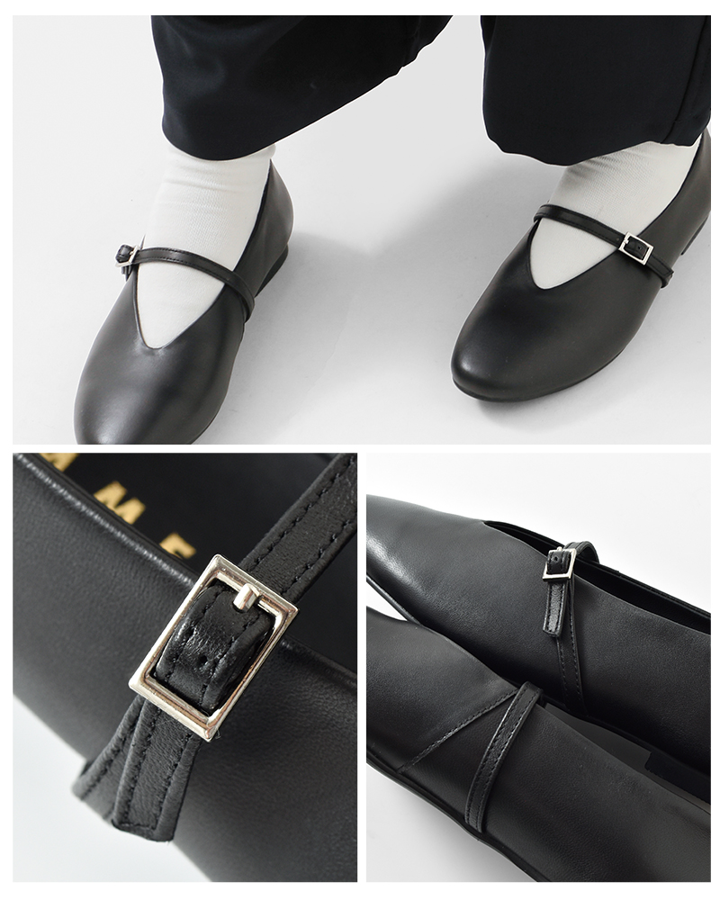 REMME(レメ)シープレザーメリージェーンシューズzh-25w013-1-so