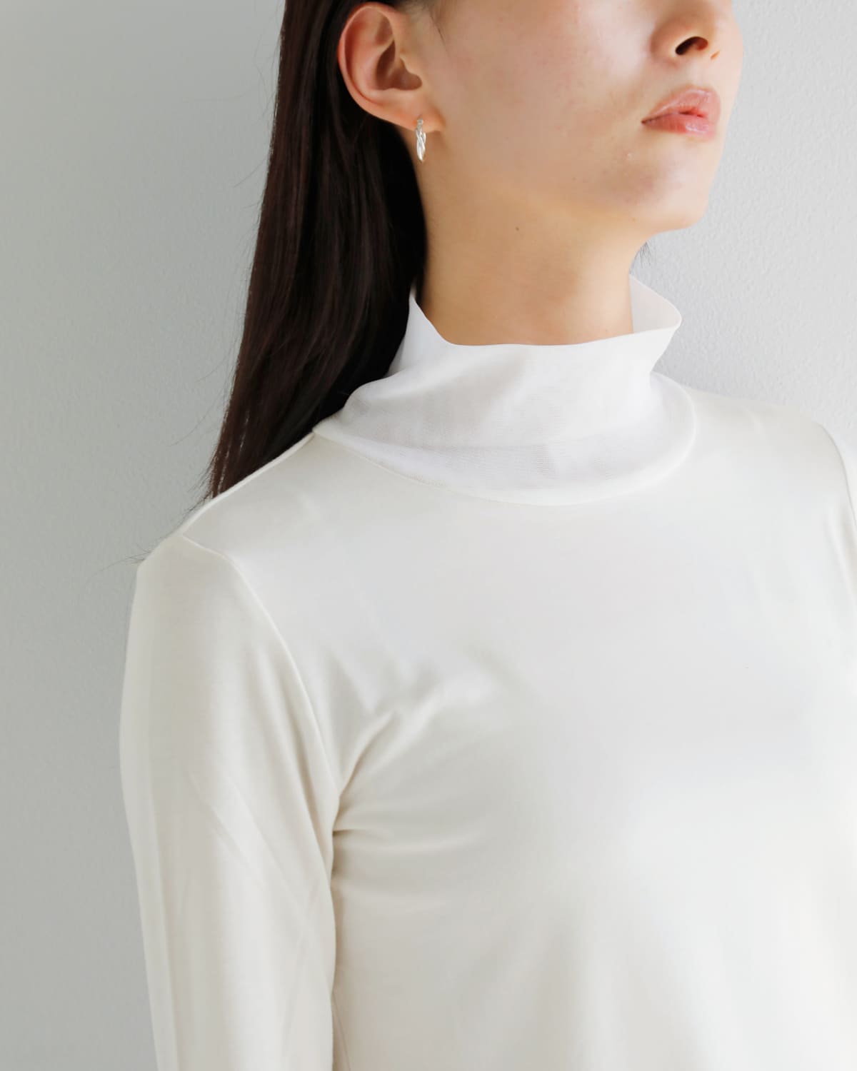 MARECHAL TERRE(マルシャルテル)パワーネットチュールハイネックプルオーバー zmt205ct109