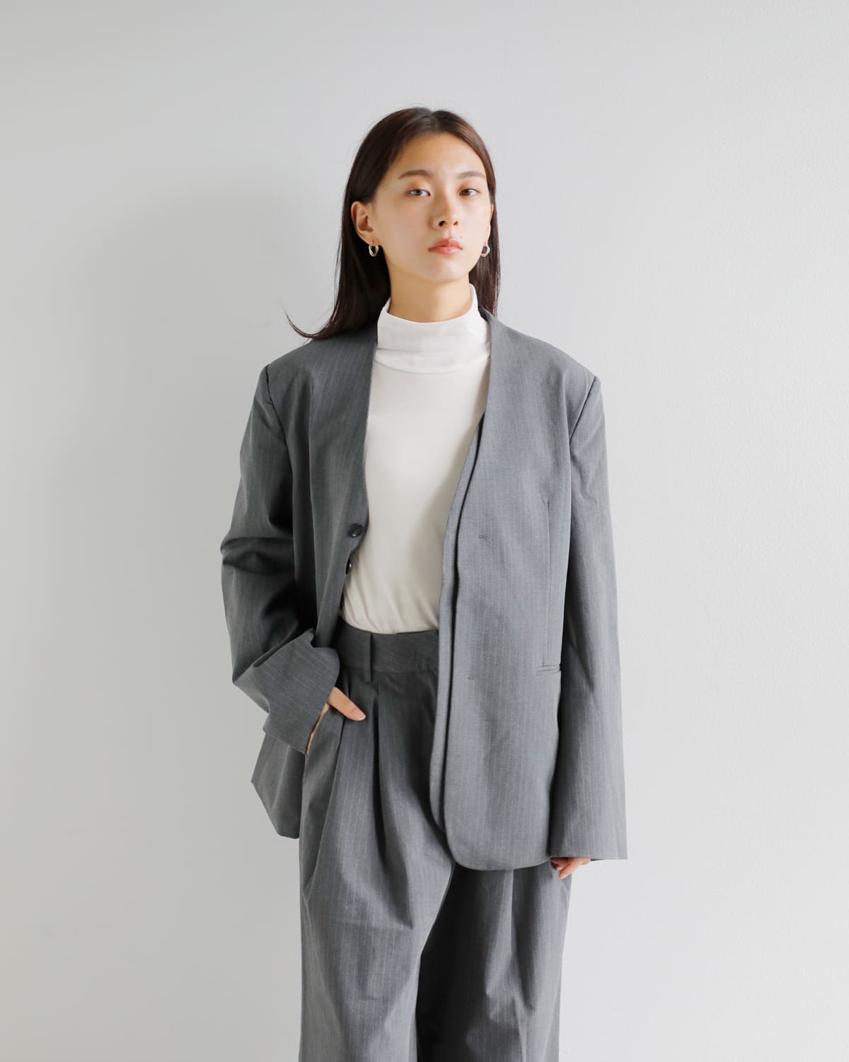 MARECHAL TERRE(マルシャルテル)パワーネットチュールハイネックプルオーバー zmt205ct109