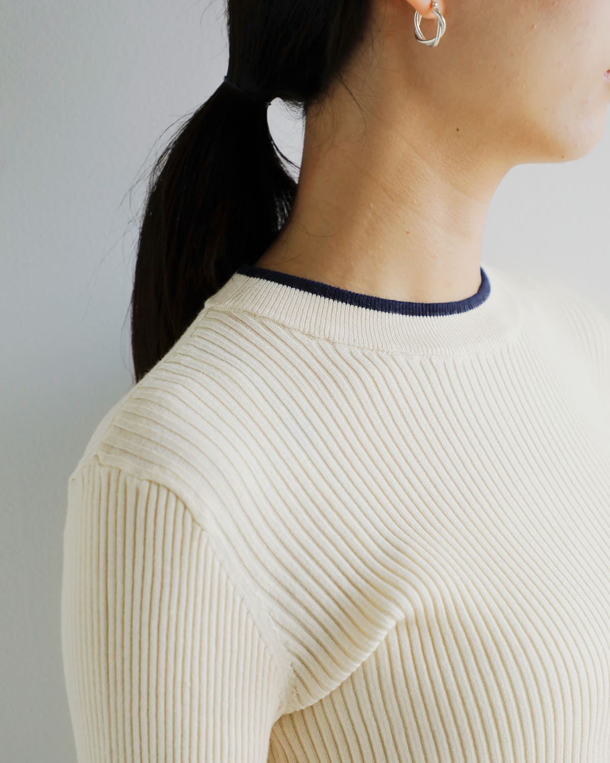 MARECHAL TERRE(マルシャルテル)レイヤードデザインカラーニットプルオーバーzmt254kn316 zmt254kn316