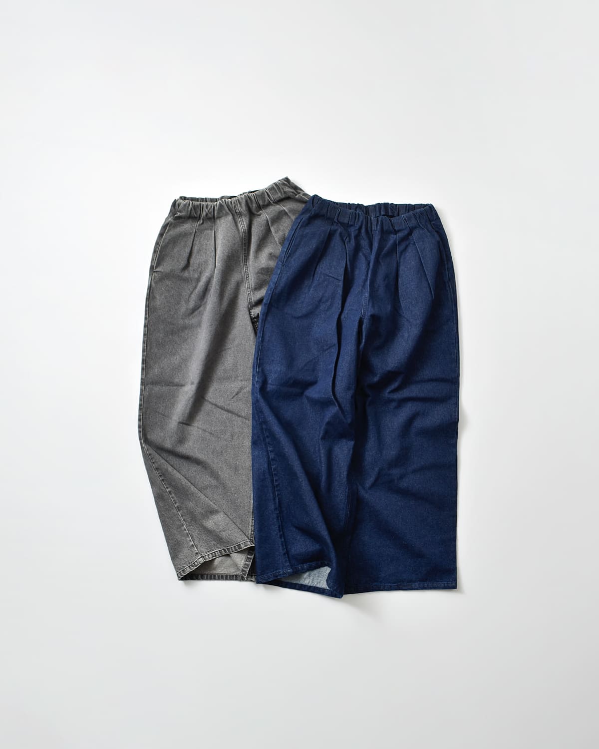 MARECHAL TERRE(マルシャルテル)コットンタックデニムワイドパンツ zmt255pt510