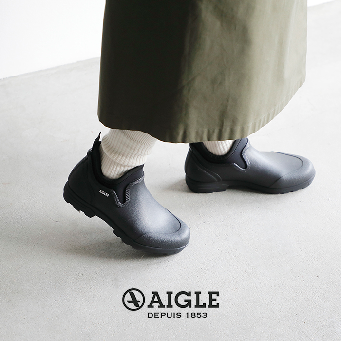AIGLE(エーグル)アンクルラバーブーツ“LESSFORPLUSM2”zzhnb57