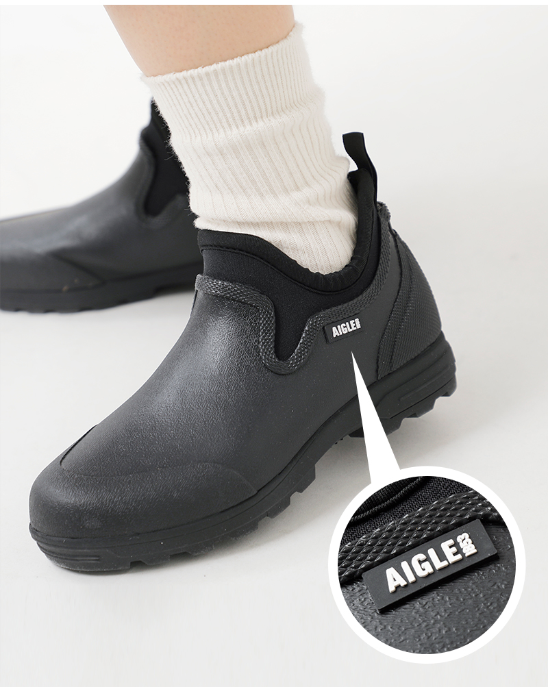 AIGLE(エーグル)アンクルラバーブーツ“LESSFORPLUSM2”zzhnb57