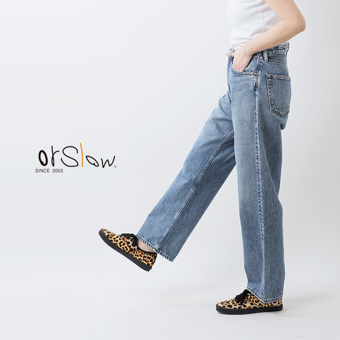 or slow オアスロウ 101ダッド フィット デニム パンツ 01-1010w or slow オアスロウ 101ダッド フィット デニム パンツ 01-1010w