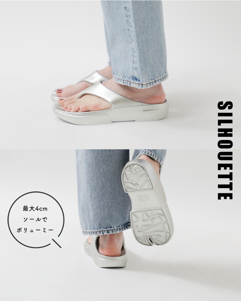 PAES(フェーズ)EVAラバーメタルリカバリーサンダル“FlipFlop”0124110067o