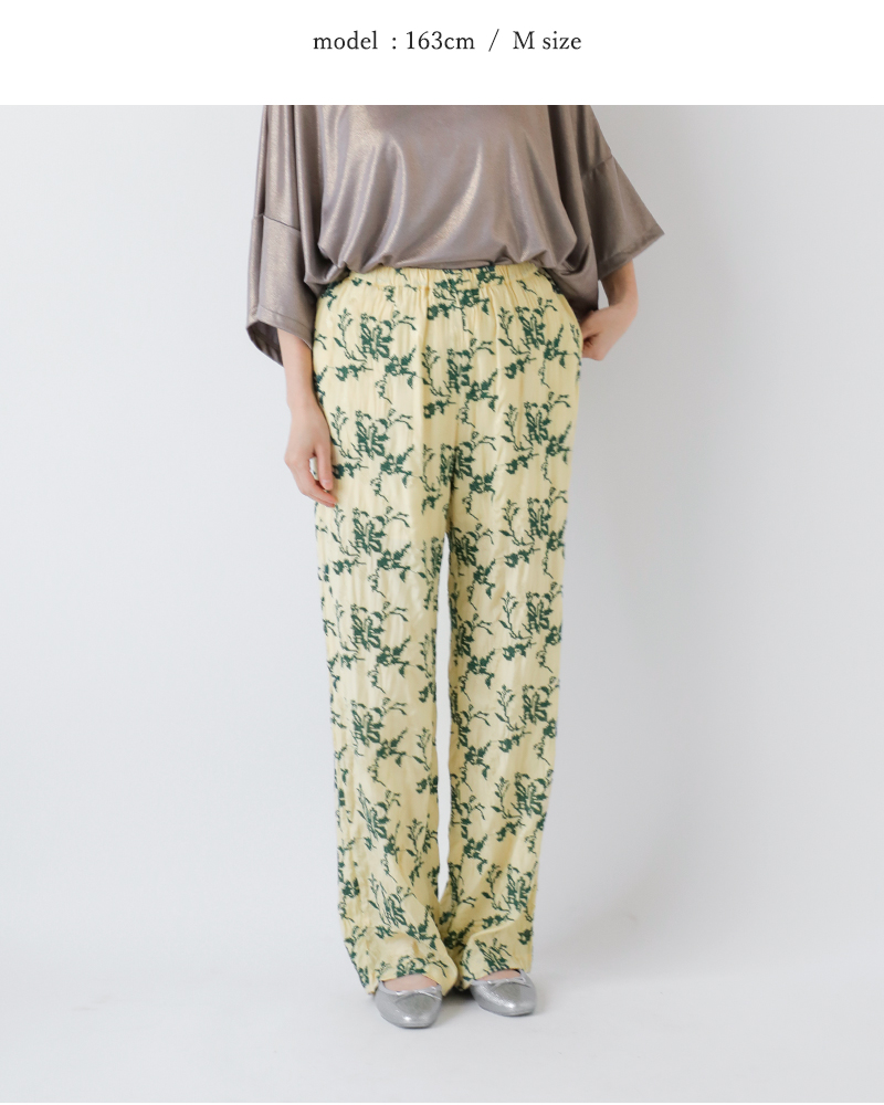 50%OFF】Sara Mallika サラマリカ レーヨン ジャガード フラワー