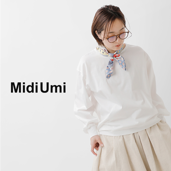 MidiUmi(ミディウミ)コットンコクーンプルオーバー1-719826