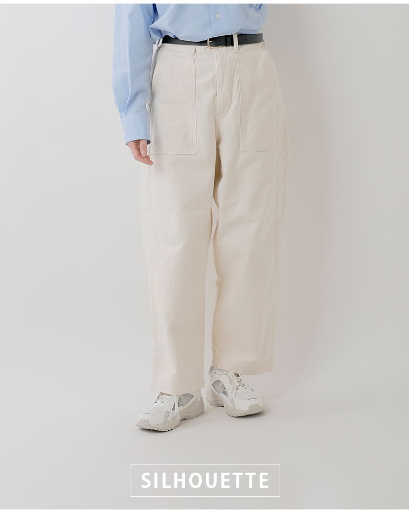 ordinaryfits(オーディナリーフィッツ)コットンバックサテンジェームスファティーグパンツ“JAMESFATIGUEBACKSATIN”101j-02