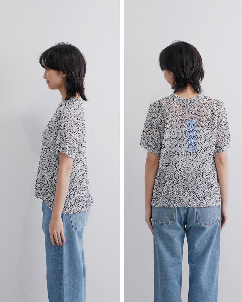 COOHEM(コーへン)シアーモールニットプルオーバー11-252-020