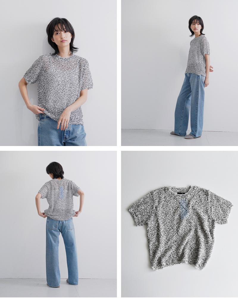 COOHEM(コーへン)シアーモールニットプルオーバー11-252-020