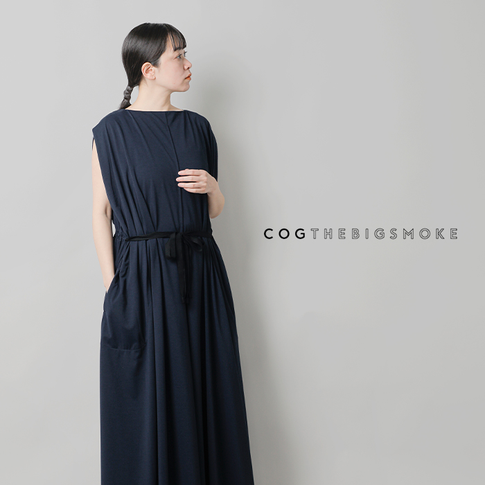 COGTHEBIGSMOKE(コグザビッグスモーク)リサイクルジャージーボリュームジャンプスーツ“AMBERJUMP-SUIT”12701-346-118-1