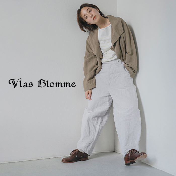 【 雰囲気抜群 】vlas blomme リネンパンツ　ヴラスヴラム 雰囲気抜群 】vlas blomme リネンパンツ ヴラスヴラム
