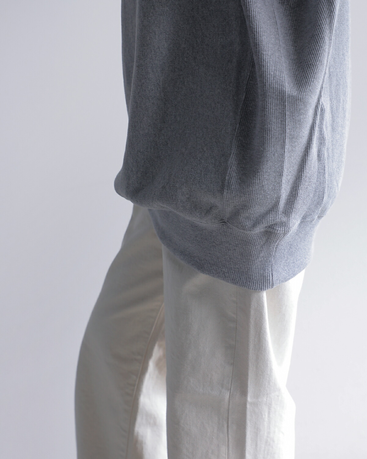 CREDONA(クレドナ)オーガニックコットンポイントスウェットシャツ“THECPOINTSWEATSHIRTS”1424512006