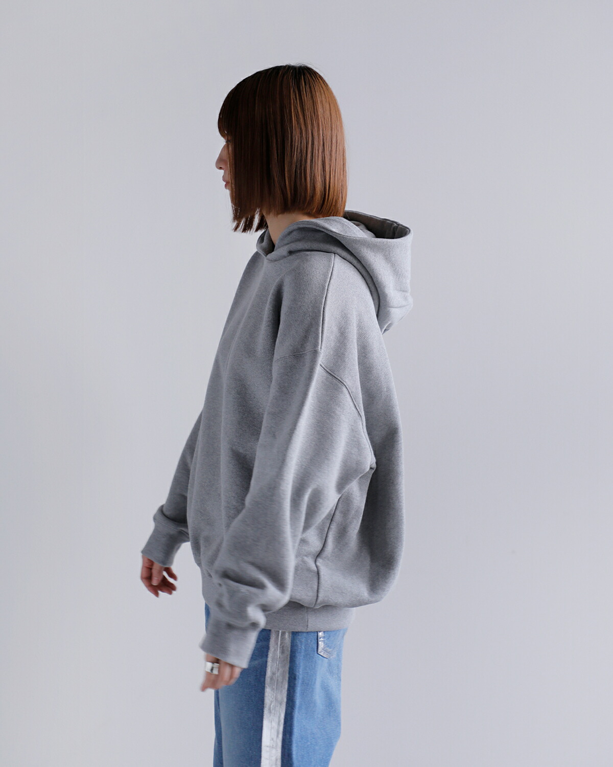 CREDONA(クレドナ)コットンオーバーサイズスウェットフーディー“THECHOODIE”1424612039-0