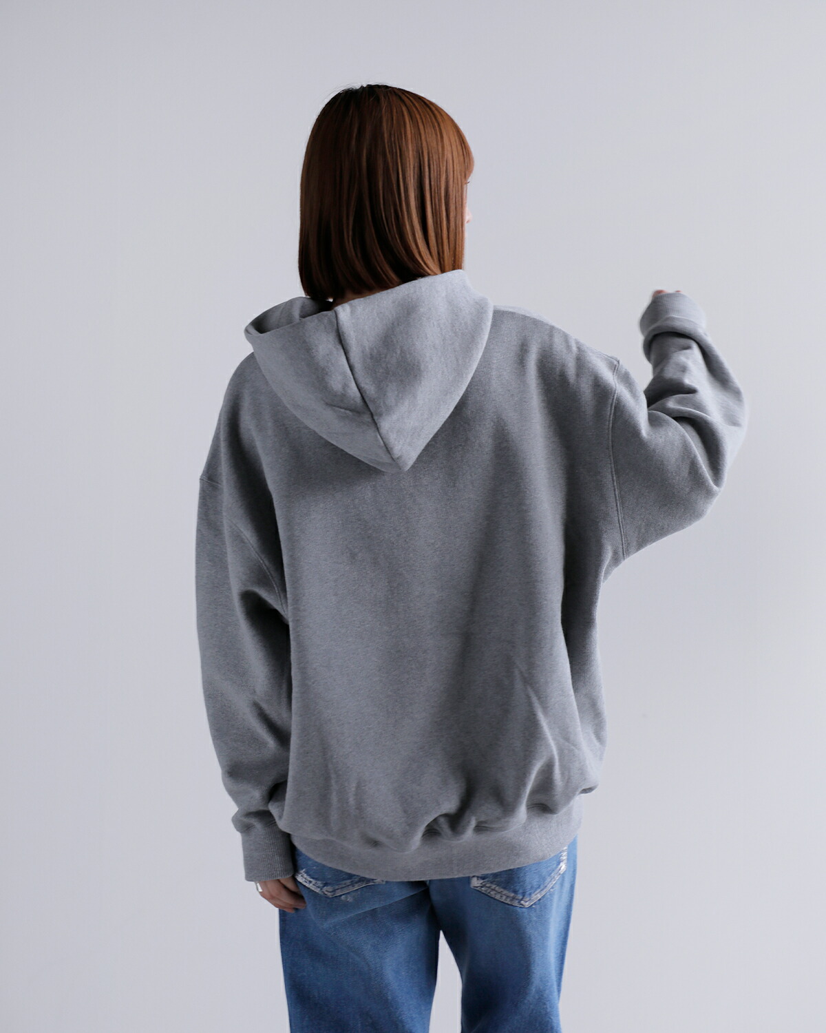 CREDONA(クレドナ)コットンオーバーサイズスウェットフーディー“THECHOODIE”1424612039-0
