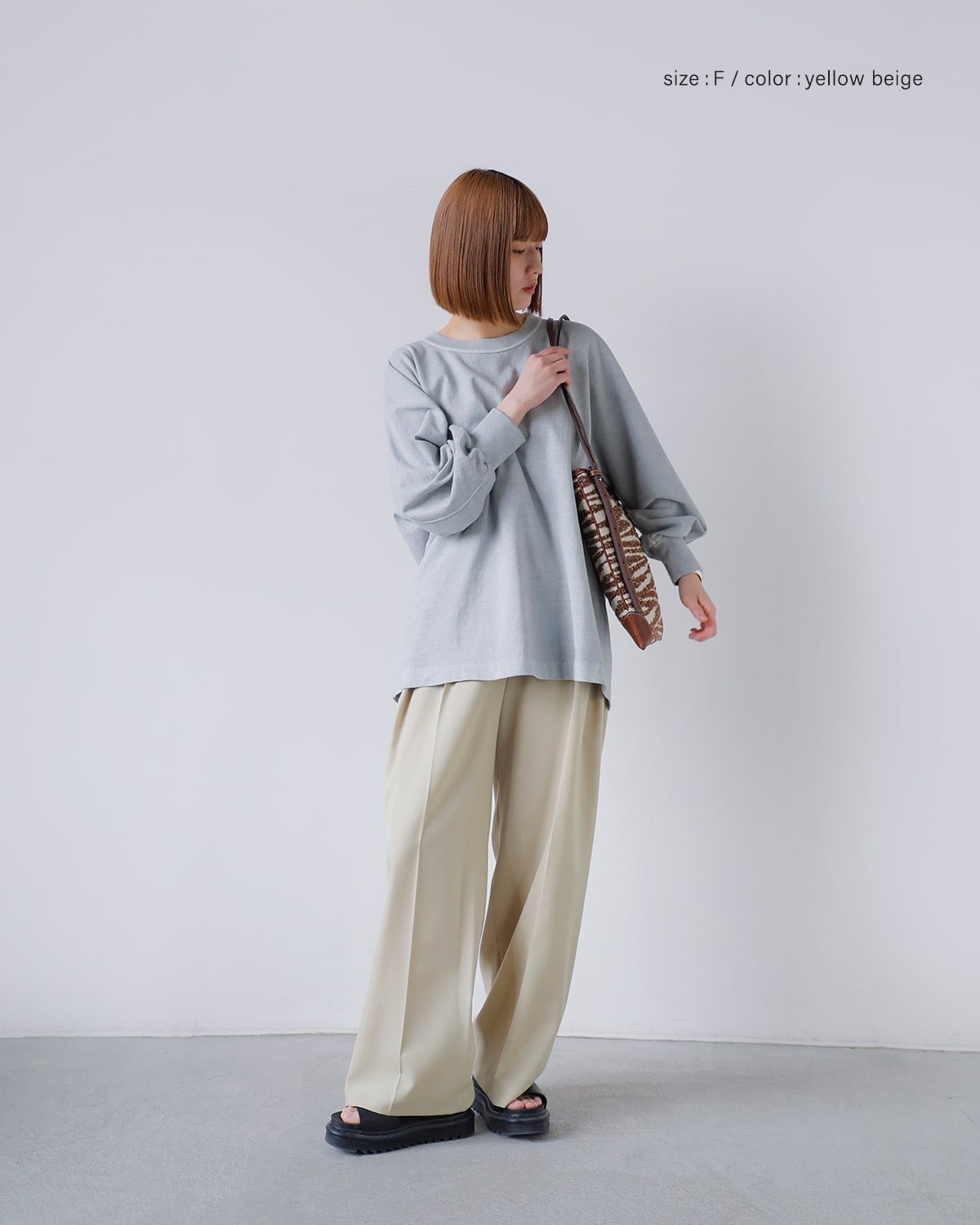 CREDONA(クレドナ)ウールスラックスイチグンパンツ “THE C ICHIGUN PANTS” 1425120111