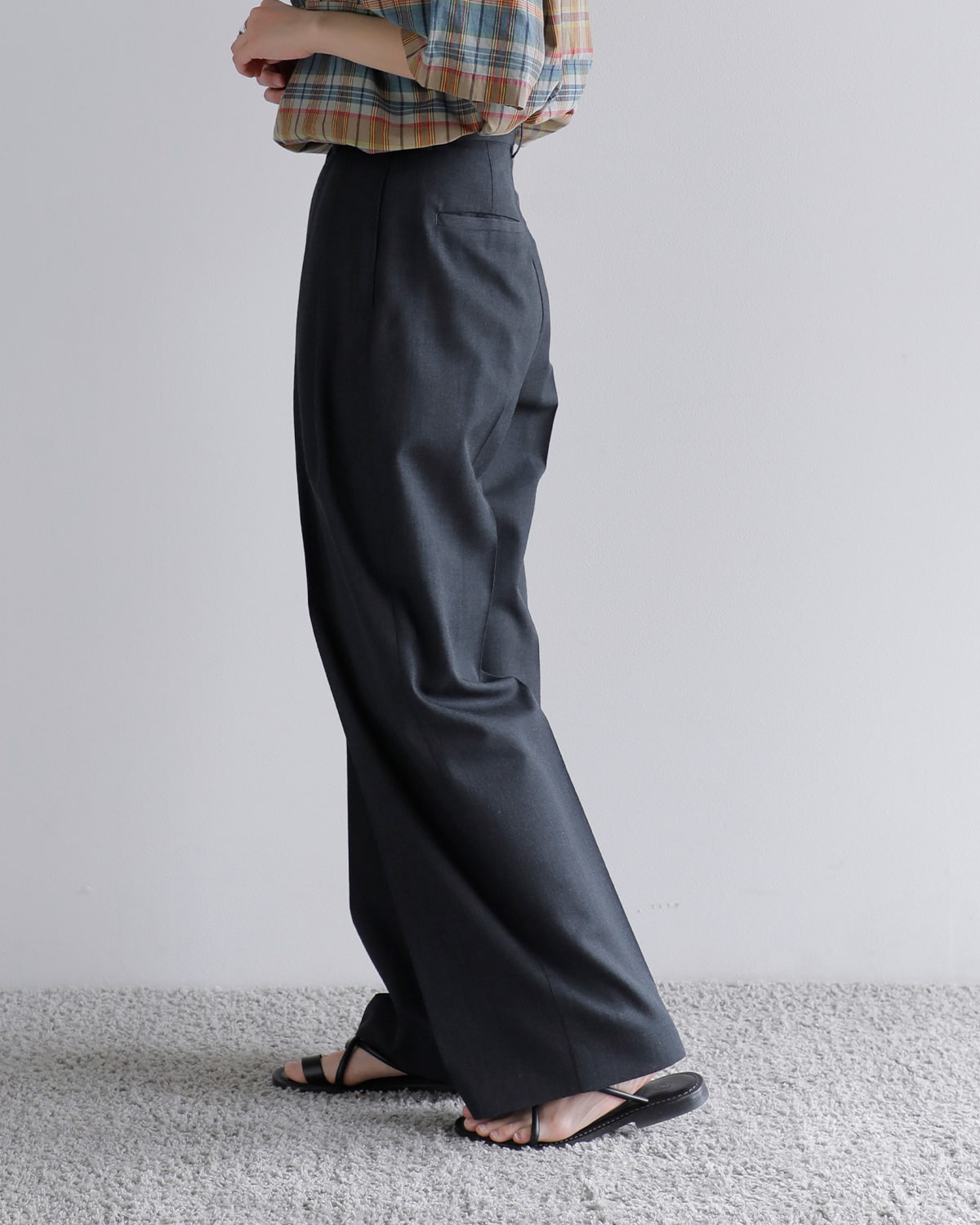 CREDONA(クレドナ)ウールスラックスイチグンパンツ “THE C ICHIGUN PANTS” 1425120111