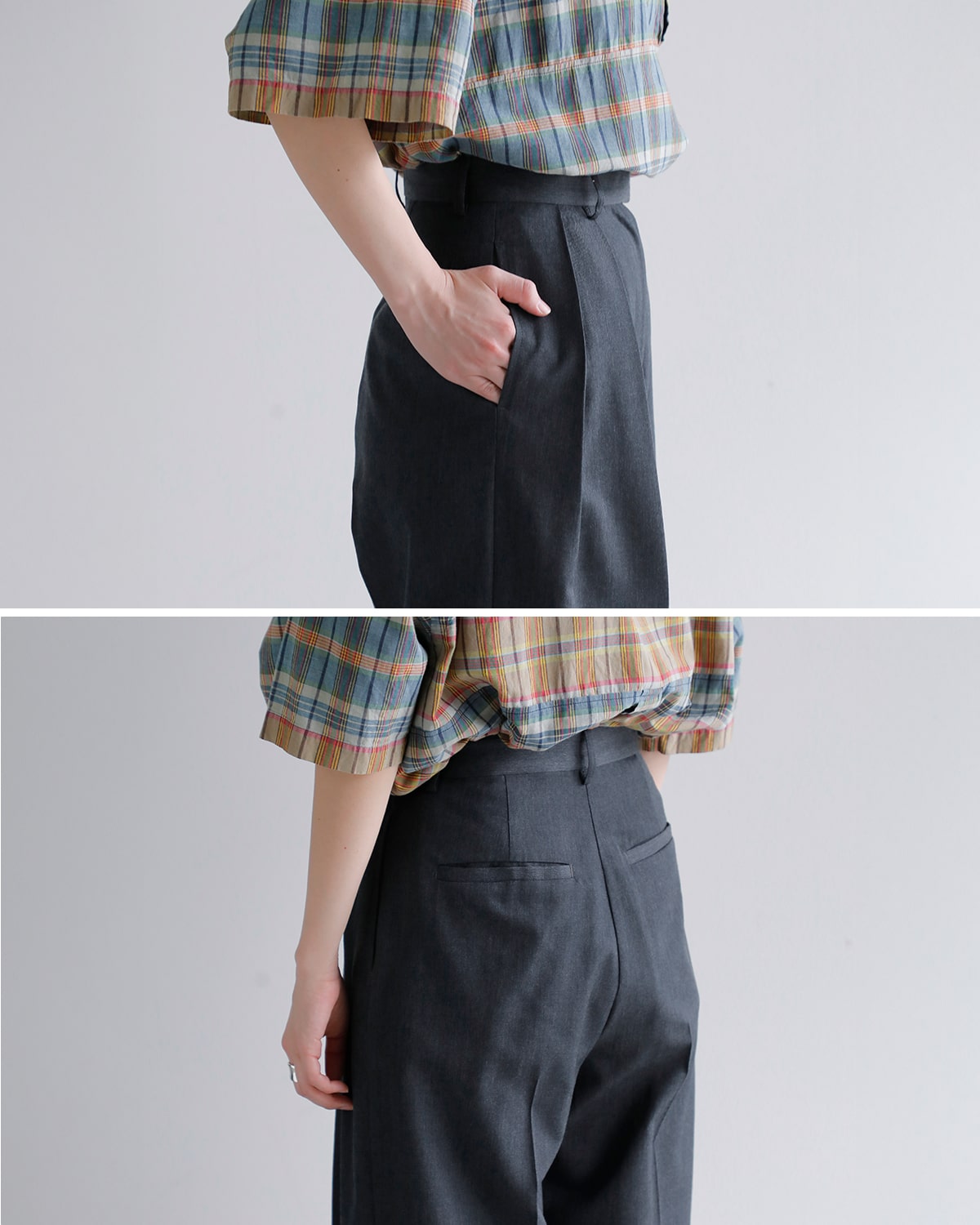CREDONA(クレドナ)ウールスラックスイチグンパンツ “THE C ICHIGUN PANTS” 1425120111