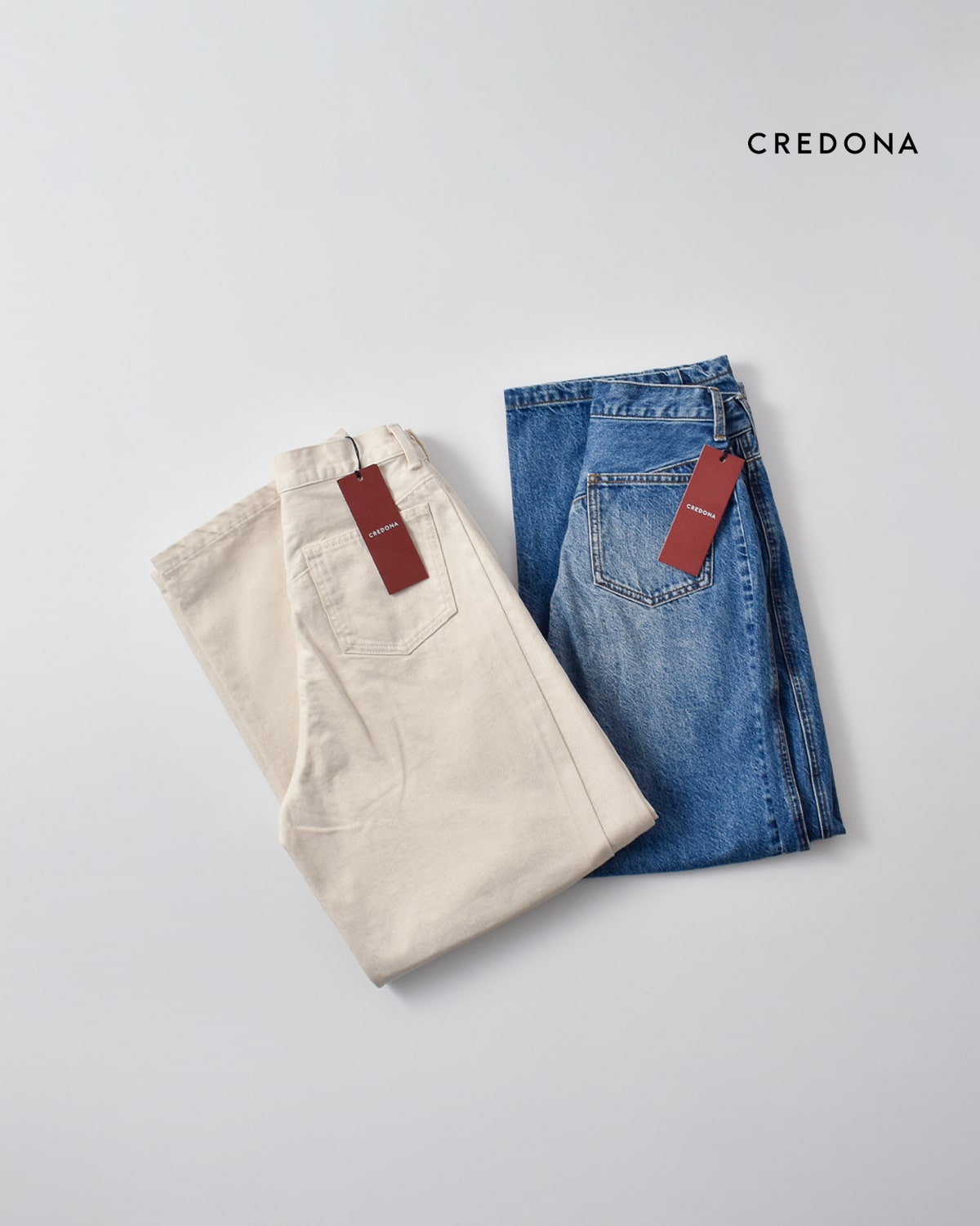 CREDONA(クレドナ)ワイド ビートル デニム パンツ “WIDE BEETLE DENIM PANTS”1425220126-0