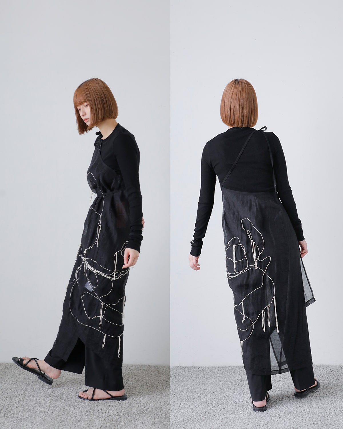30%OFF】CREDONA クレドナ エンブロイダリー ラップ スカート