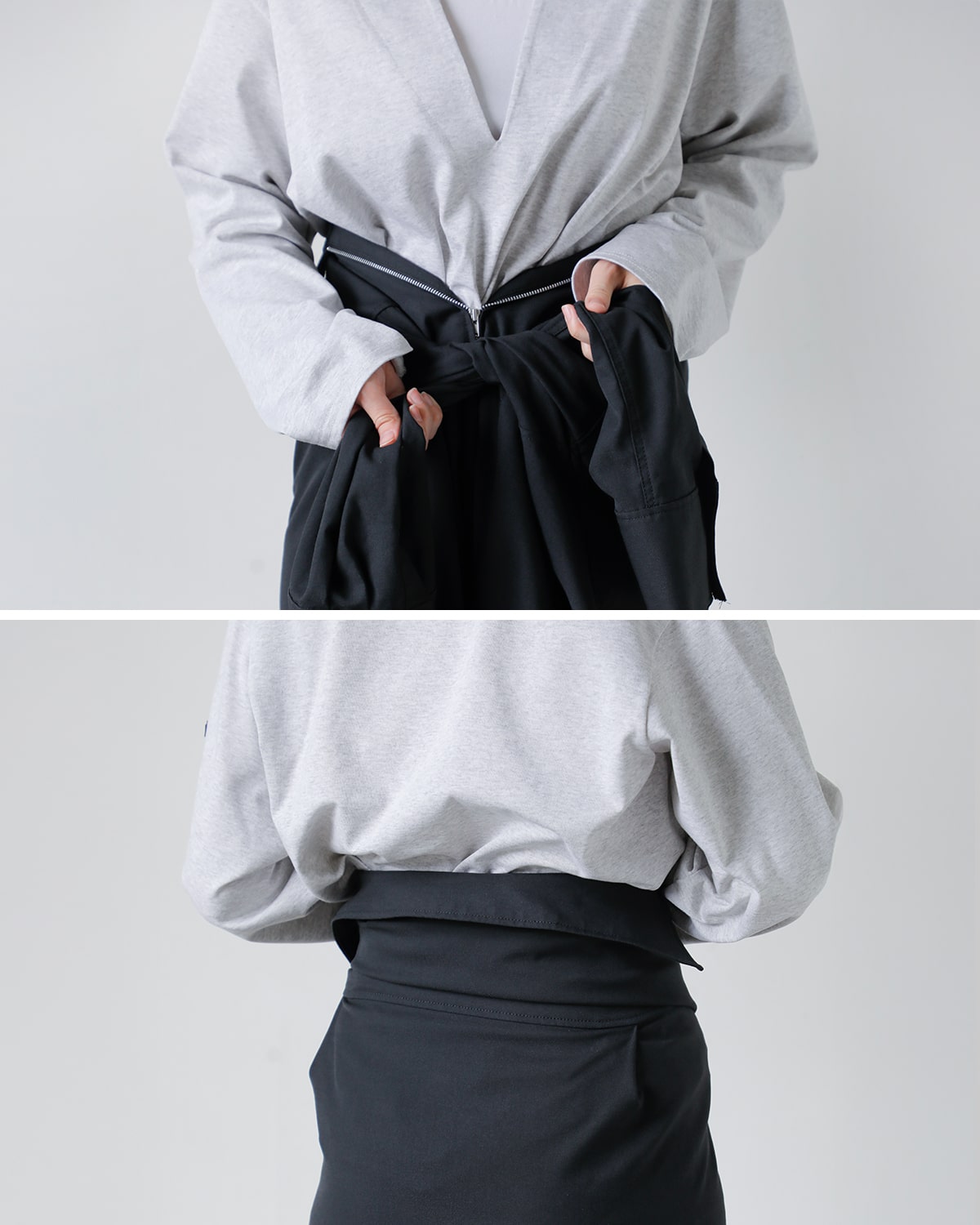 CREDONA クレドナ オックスフォード シャツ ドレス “OXFORD