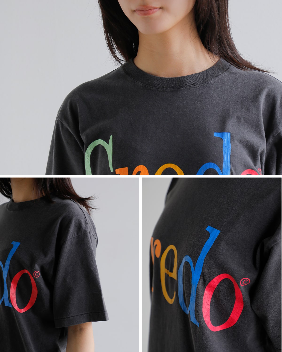 CREDONA(クレドナ)オーガニックコットンプリントパーマネントTシャツ “PARMANENT TEE” 14253122