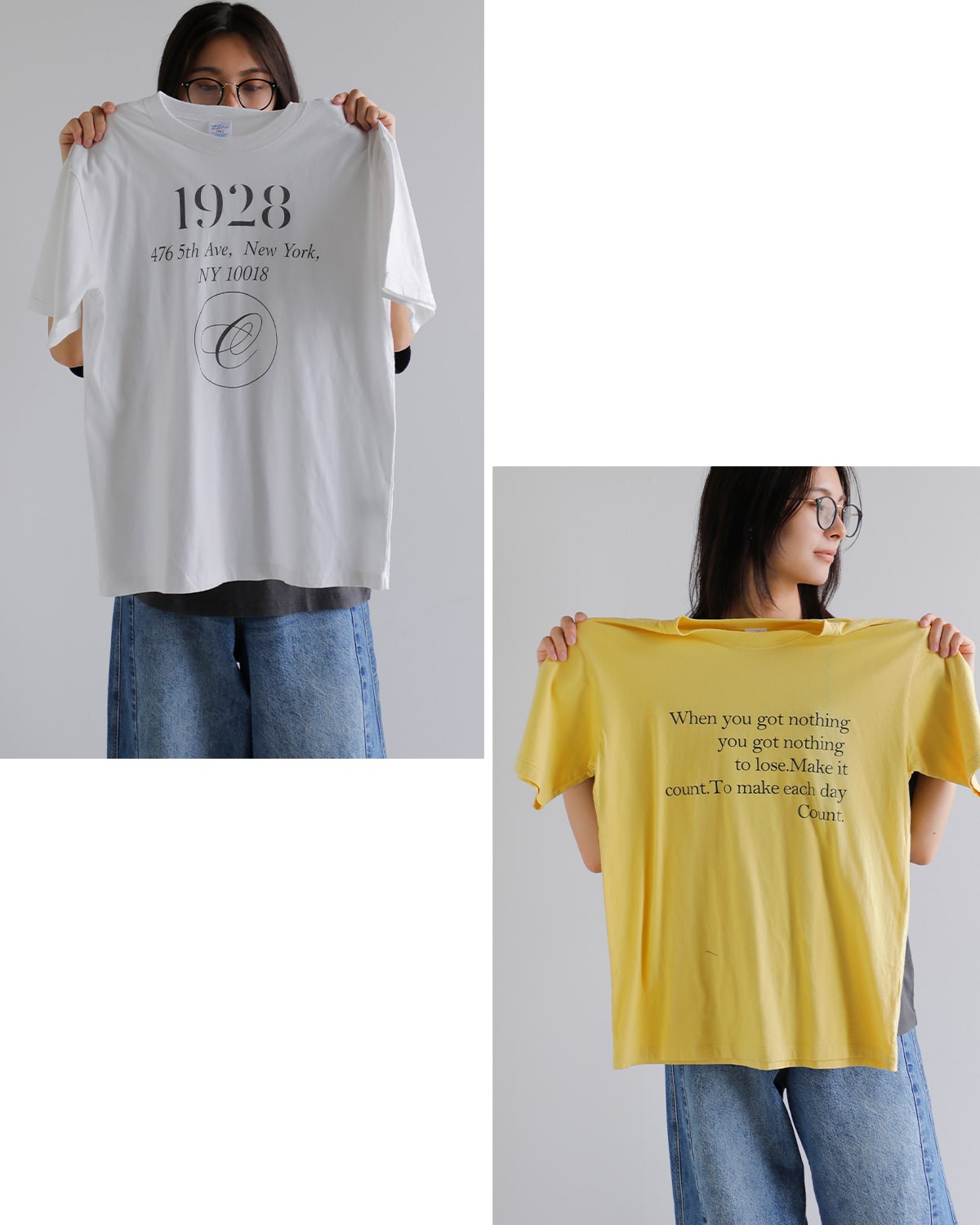 CREDONA(クレドナ)オーガニックコットンプリントパーマネントTシャツ “PARMANENT TEE” 14253122