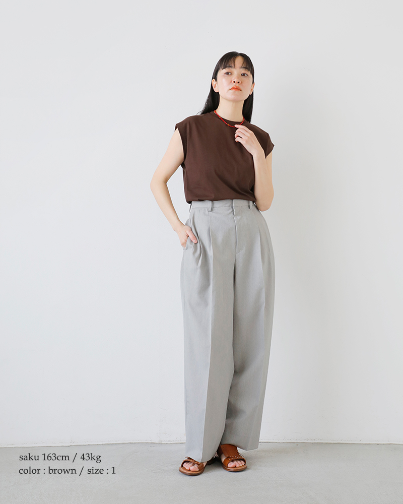 YLEVE(イレーヴ)オーガニックコットンバイオフレンチスリーブプルオーバー“ORGANICCOTTONBION/S”168-5166087