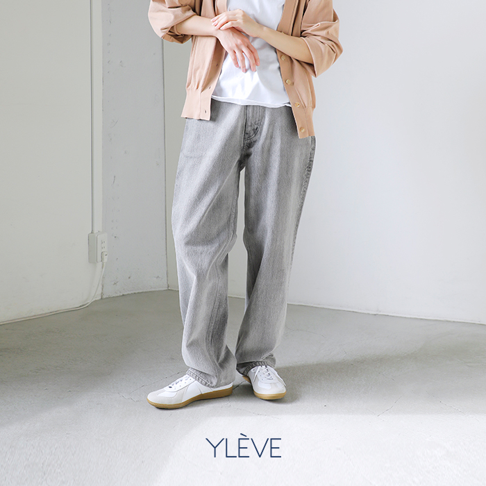 YLEVE(イレーヴ)デニムバギーパンツ“13.5ozDENIMBAGGYFADE”16851-40545