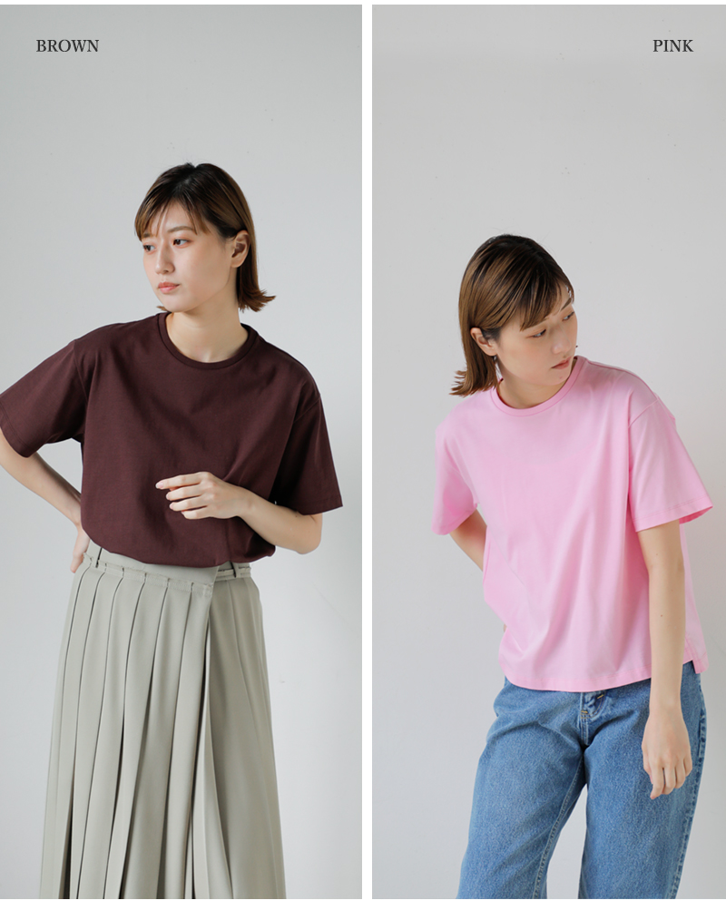 YLEVE(イレーヴ)オーガニックコットンバイオTシャツ“ORGANICCOTTONBIOT”16851-66085