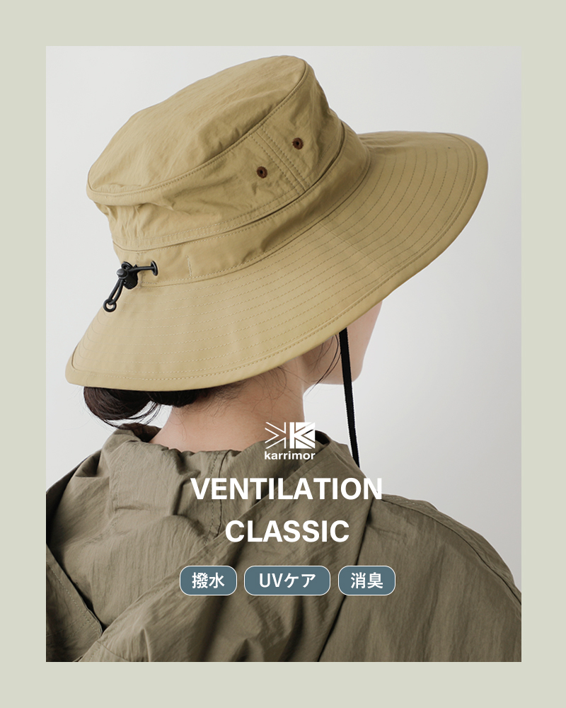 karrimor(カリマー)撥水UVケア消臭ベンチレーションクラシックハット“ventilationclassic”200172