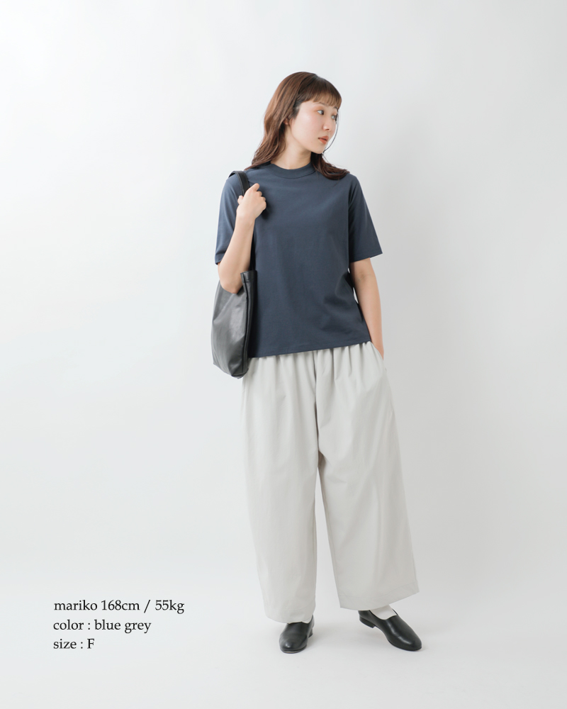 TRAVAIL MANUEL(トラバイユマニュアル)コットンクラシック天竺ノームTシャツ2021-same1