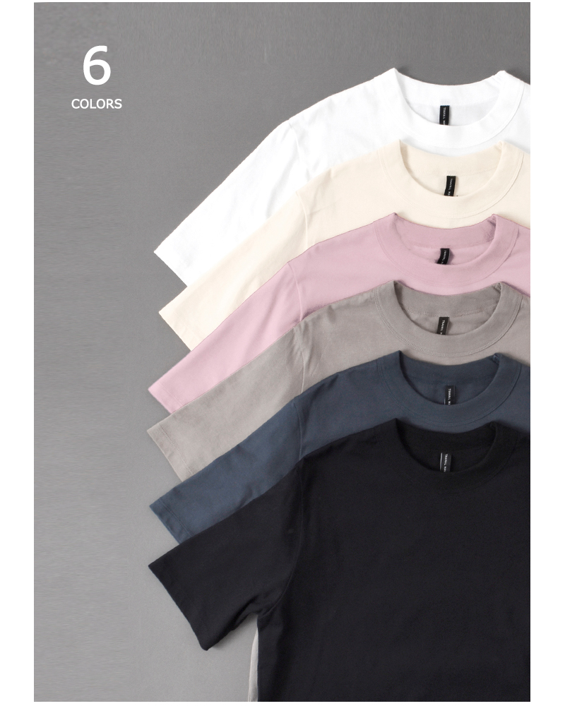 TRAVAIL MANUEL(トラバイユマニュアル)コットンクラシック天竺ノームTシャツ2021-same1