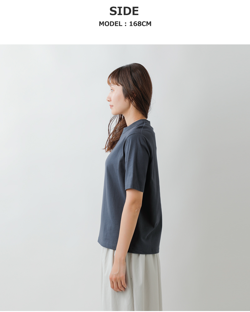 TRAVAIL MANUEL(トラバイユマニュアル)コットンクラシック天竺ノームTシャツ2021-same1