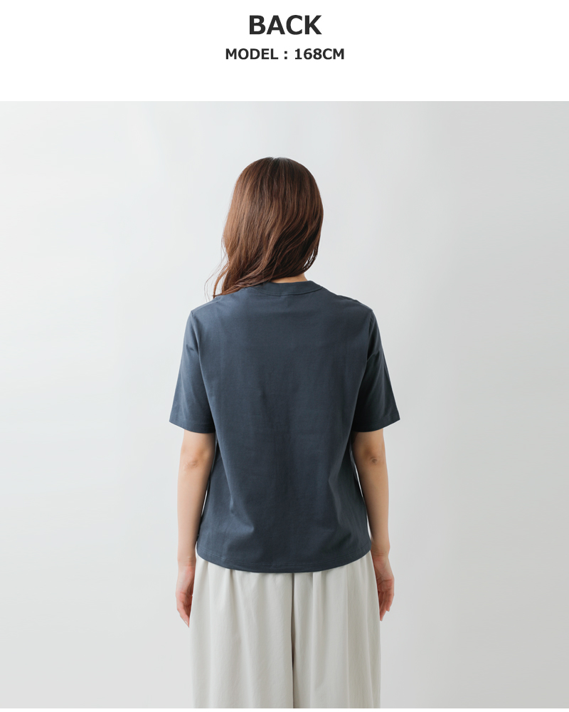 TRAVAIL MANUEL(トラバイユマニュアル)コットンクラシック天竺ノームTシャツ2021-same1