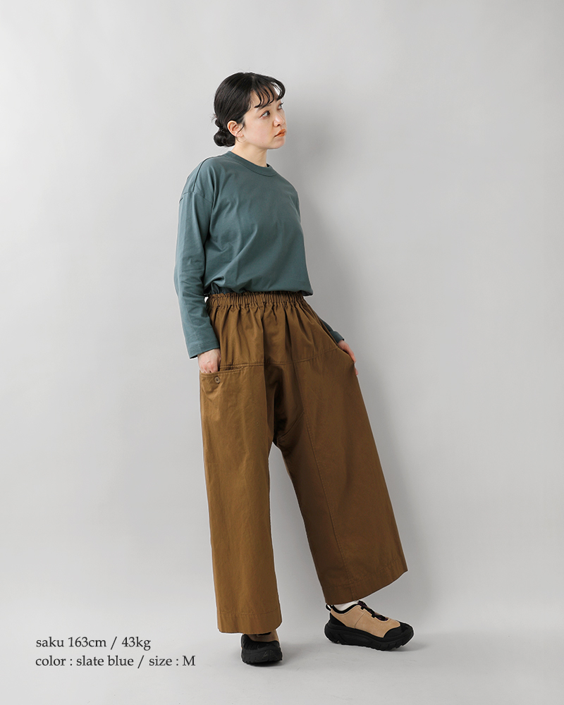クーポン対象】TRAVAIL MANUEL トラバイユマニュアル ミディ天竺