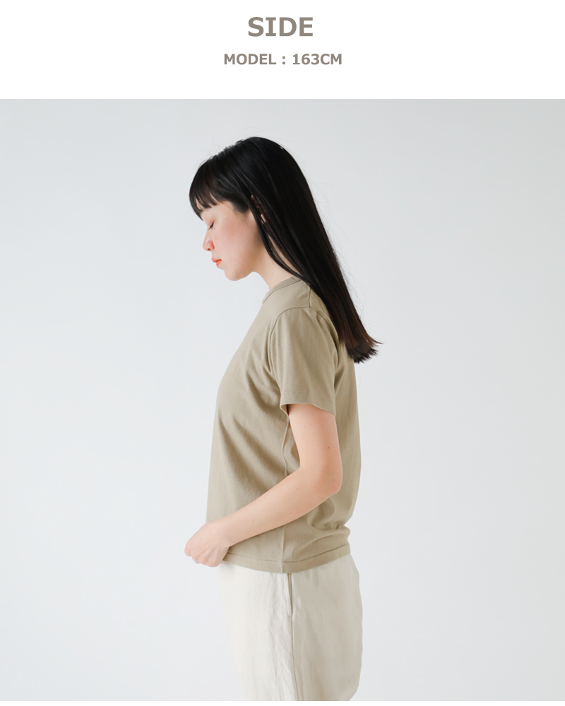 Healthknit(ヘルスニット)コットントンプキンスジャージークルーネック半袖Tシャツ214