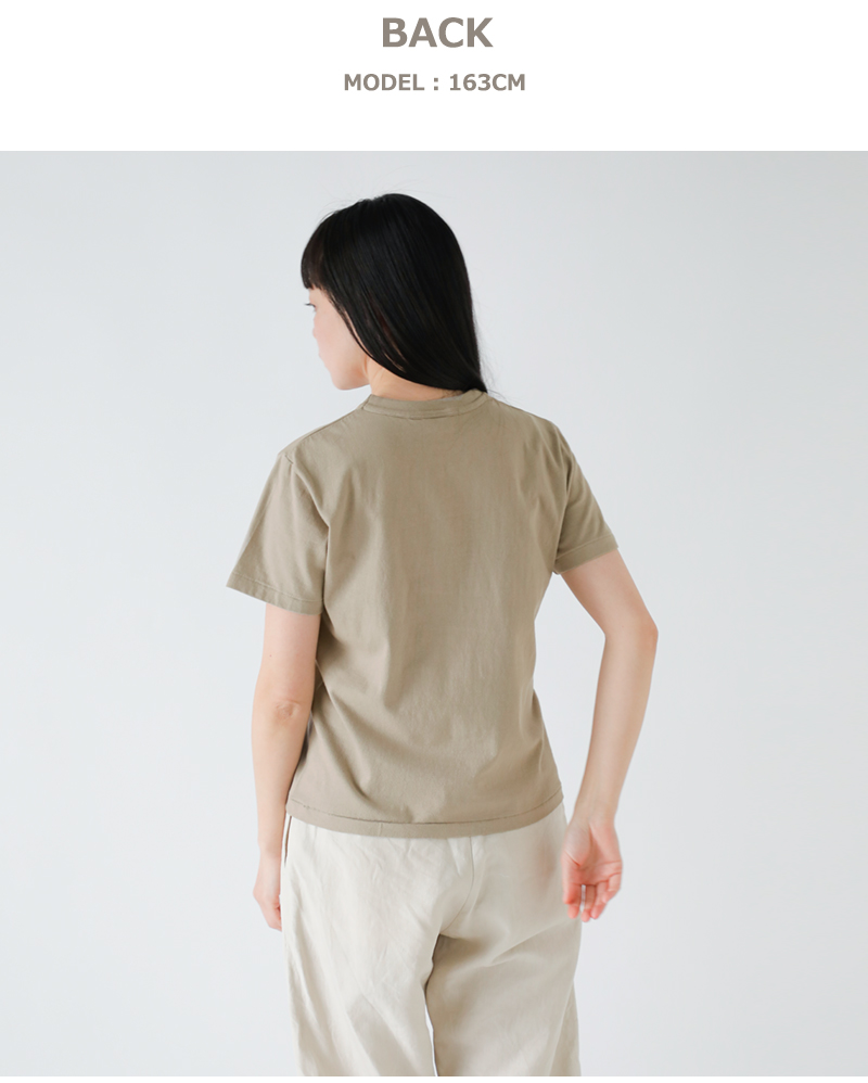 Healthknit(ヘルスニット)コットントンプキンスジャージークルーネック半袖Tシャツ214