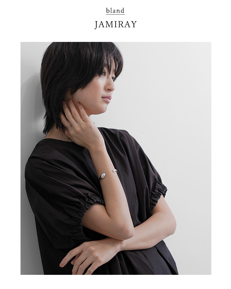 JAMIRAY(ジャミレイ)ワインディングシルバーバングル“WINDINGBANGLE2SV”244-270108
