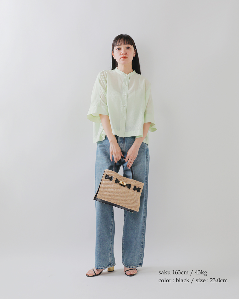 atelier brugge(アトリエブルージュ)レザーメタリックヒールサンダル25bb-31