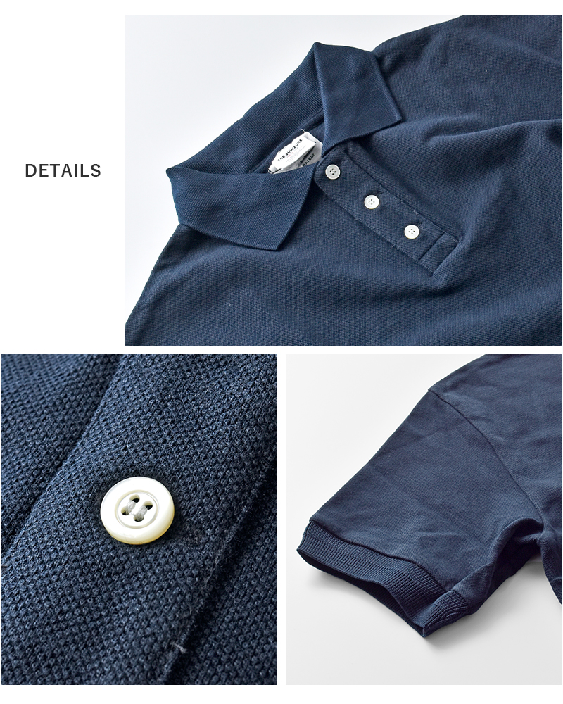 Shinzone(シンゾーン)コットン鹿の子半袖ワイドポロシャツ“WIDEPOLOSHIRT”25mmscu09