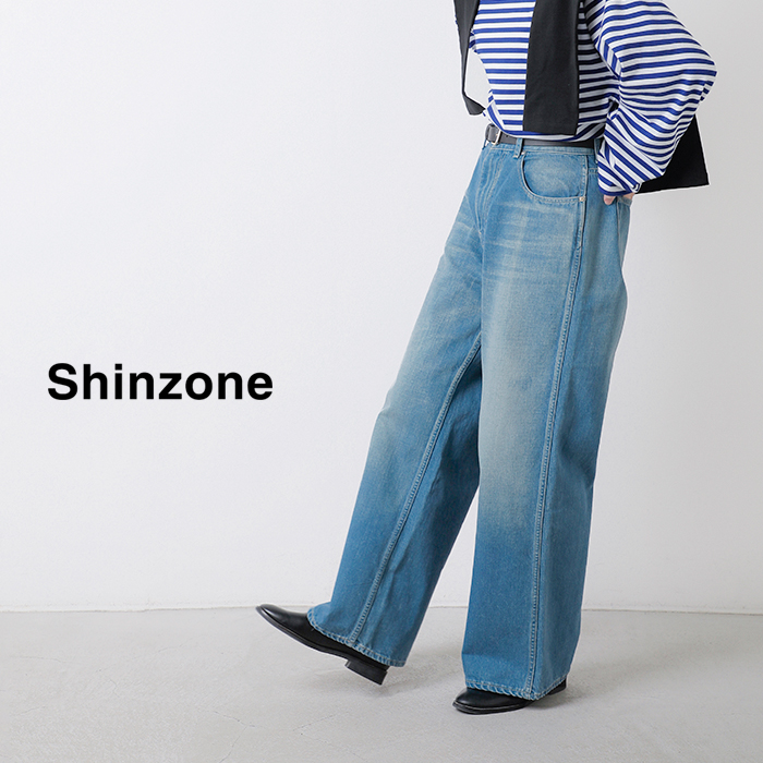 Shinzone(シンゾーン)ロビンソンワイドデニムパンツ“ROBINSONDENIMPANTS”25mmspa07